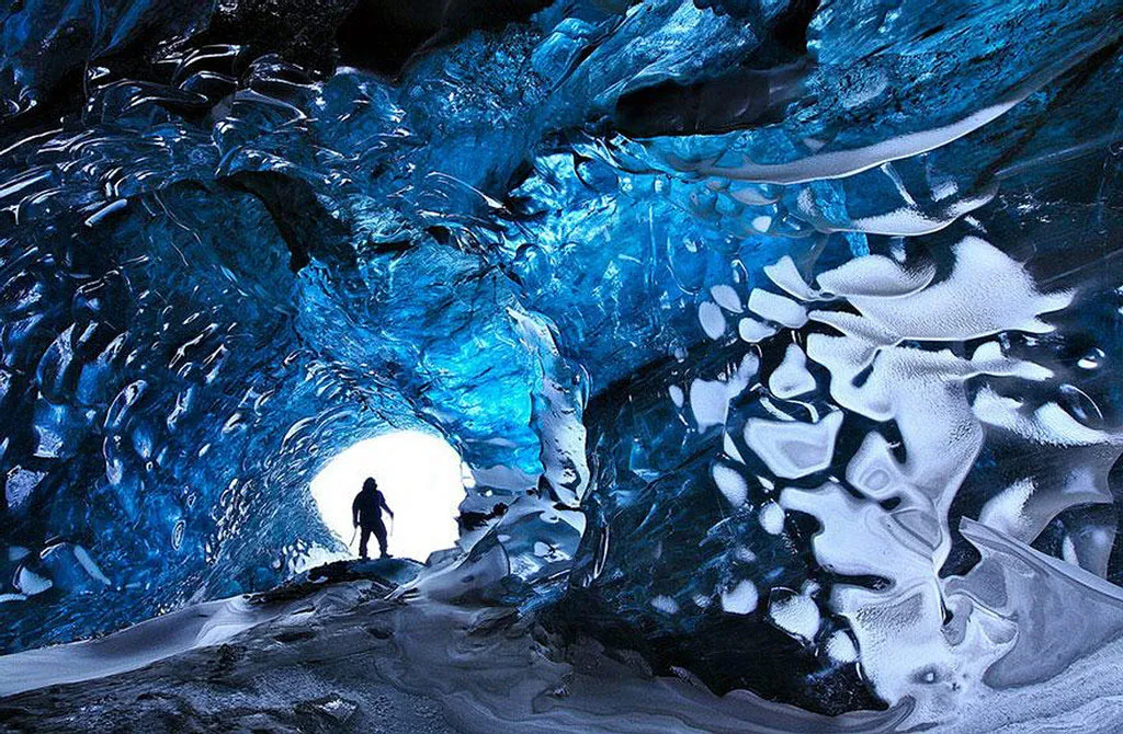 Hang băng Blue, Skaftafell, Iceland