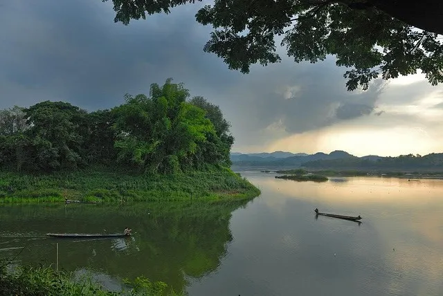 Khu vực cửa sông Loei.