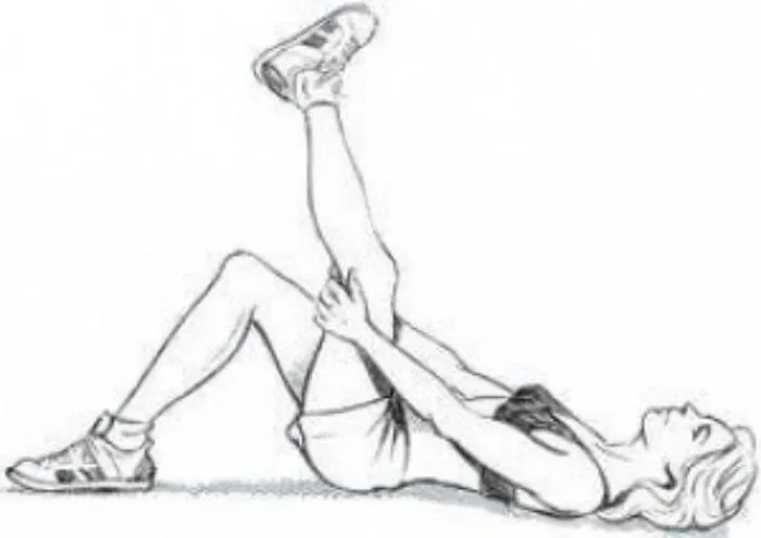 Giữ trạng thái này trong 30 giây. Đổi chân và lặp lại.