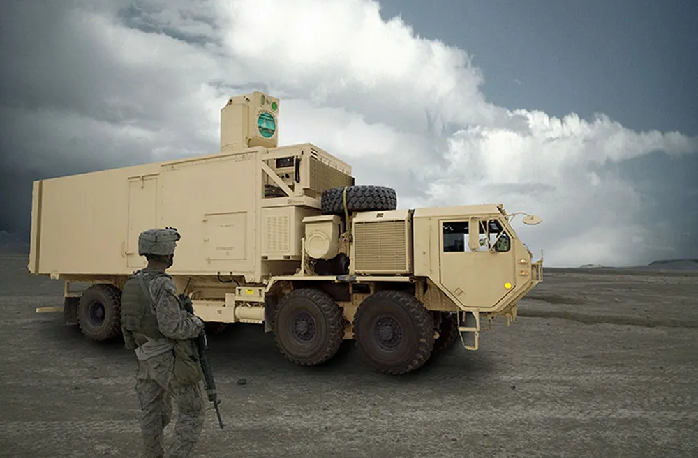 Đại bác laser
