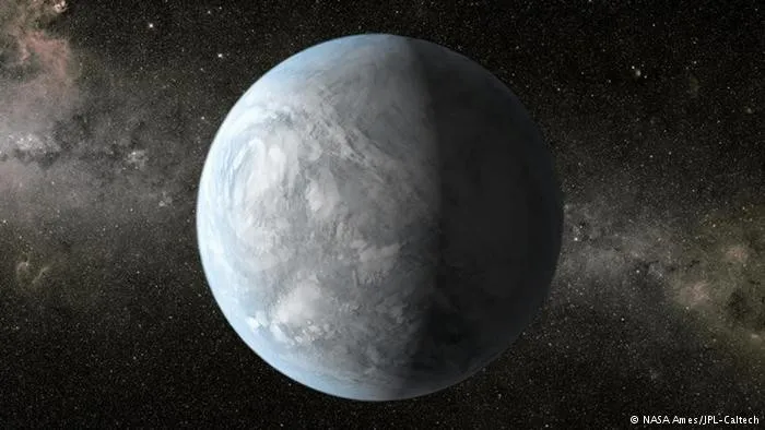 Hành tinh Kepler 62E, nằm cách xa chòm sao Lyra 1.200 năm ánh sáng.