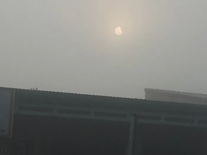 Nhật thực một phần tại Dak Lak.
