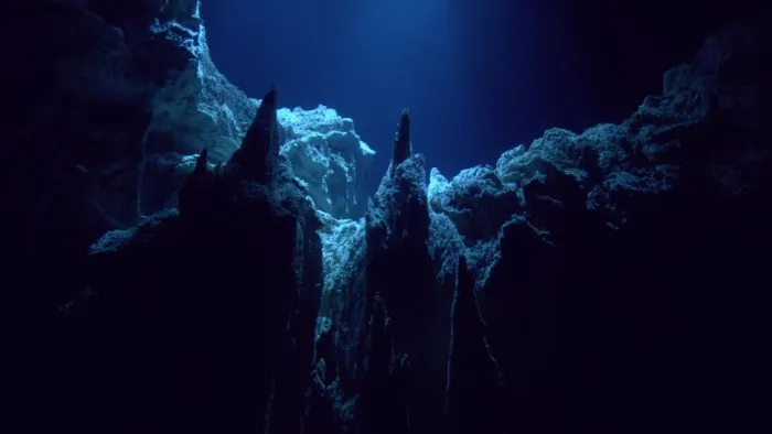 Điểm sâu nhất của vực mang tên Challenger Deep có độ sâu khoảng 10.984m.