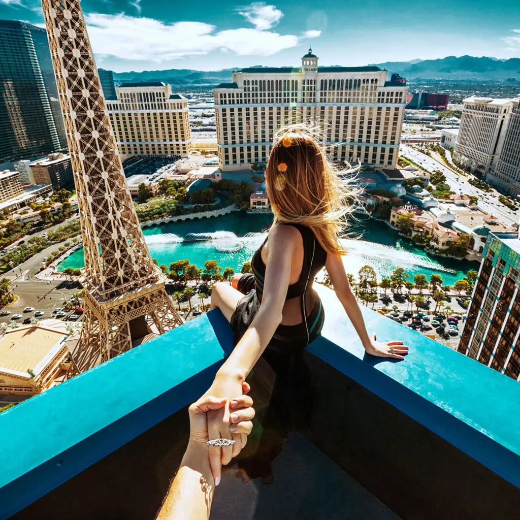 Góc nhìn này từ Las Vegas thật vô giá