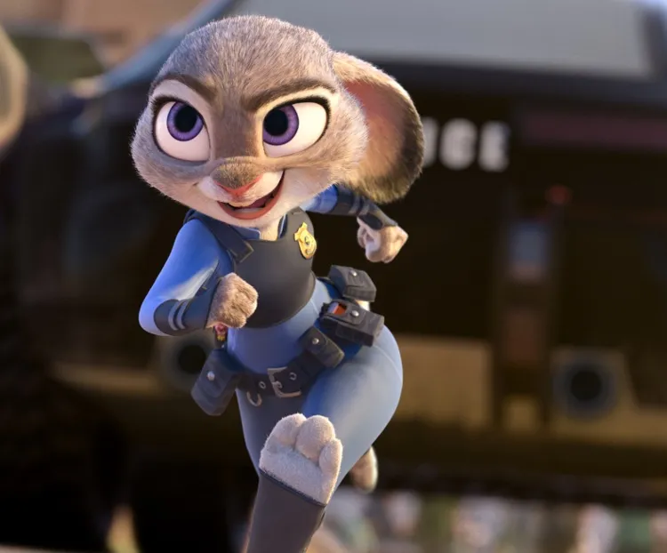 Trở thành nữ cảnh sát đầu tiên là giấc mơ từ nhỏ của Judy.