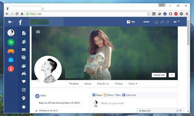 Facebook Flat