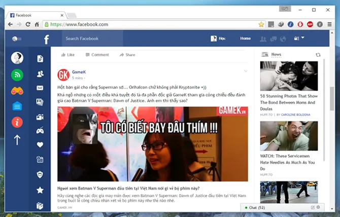 Flat Design đã đem lại một luồng gió mới cho giao diện Facebook