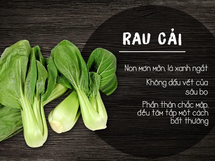 Rau cải.