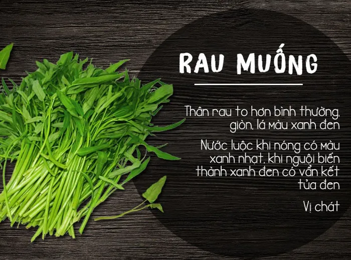 Rau muống.