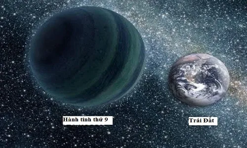 Hành tinh thứ 9 lớn gấp 10 lần khối lượng Trái Đất.