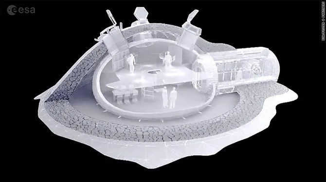 Sự hiện diện thường trực của con người trên Mặt Trăng có thể bị nguy hiểm do bức xạ vũ trụ.