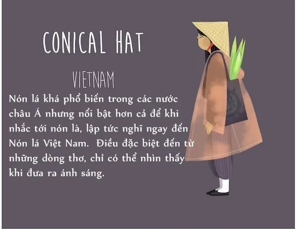 The Conical Hat from Vietnam