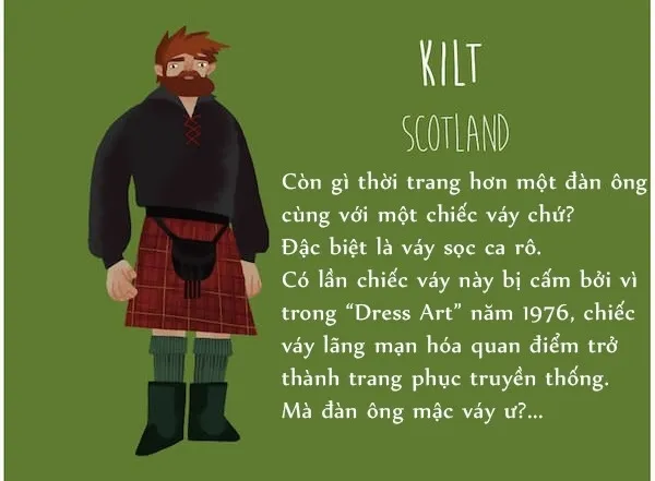 The Kilt from Scotland
