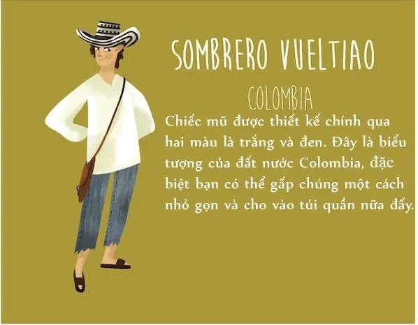 The Sombrero Vueltiao from Colombia
