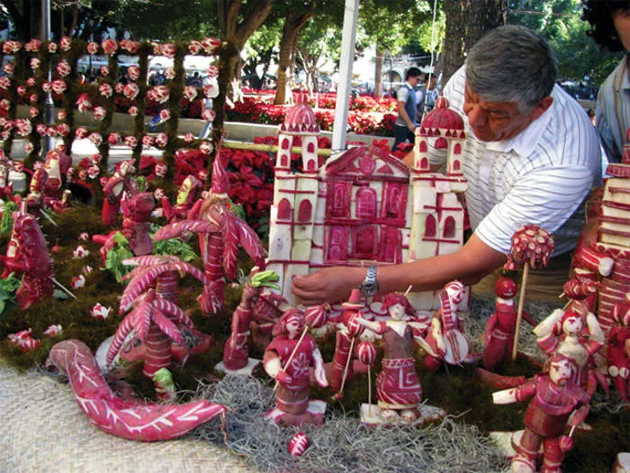 Lễ hội củ cải đỏ, Oaxaca, Mexico