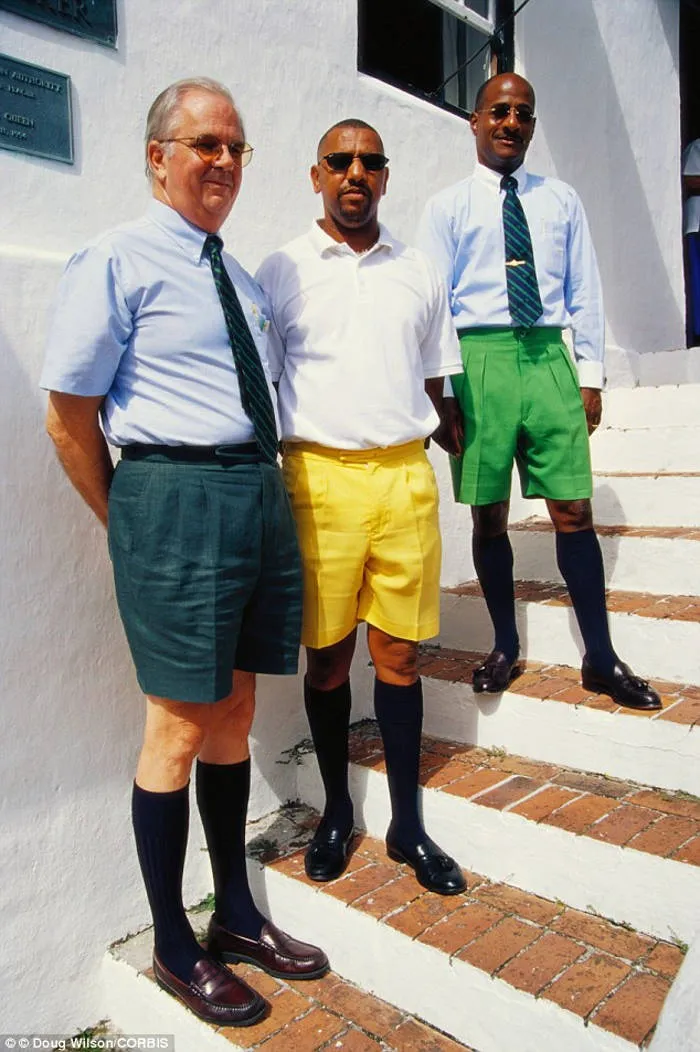 Ngày quần Bermuda, Bermuda