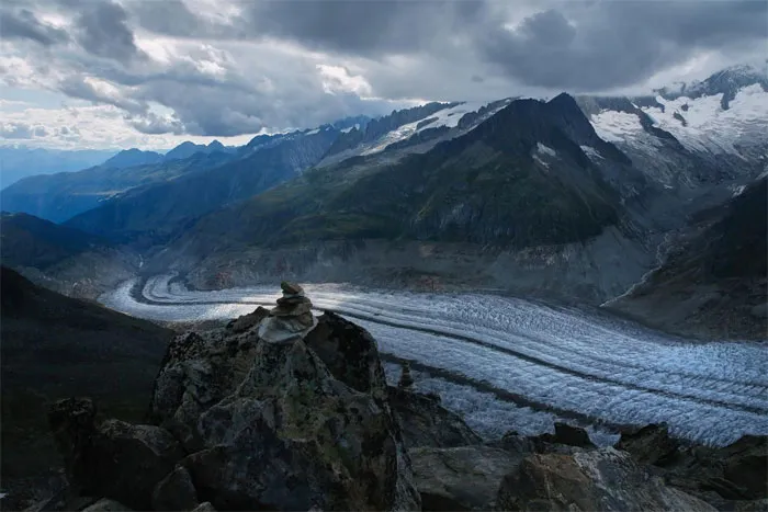 Dòng sông băng khổng lồ trên dãy Alps của Châu Âu sẽ hoàn toàn biến mất.