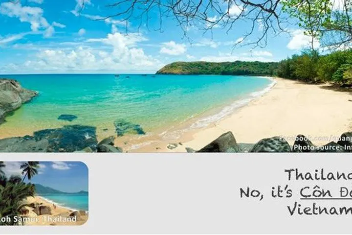 Đừng nhầm lẫn bãi biển trong vắt, xanh biếc này là ở Thái Lan, bởi nó chính là Côn Đảo, Việt Nam.