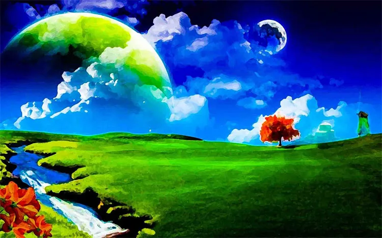 Nghiên cứu cho thấy, lượng khí CO2 tăng lên đã làm cho bề mặt Trái Đất có màu xanh hiện nay.