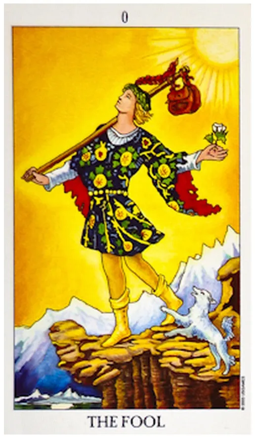 The Fool - Quân bài không được đánh số.