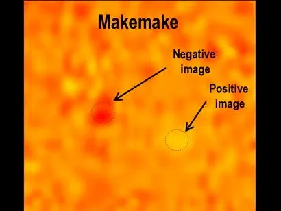 Hành tinh lùn Makemake được quan sát bởi SPIRE trong hình ảnh mờ nhạt