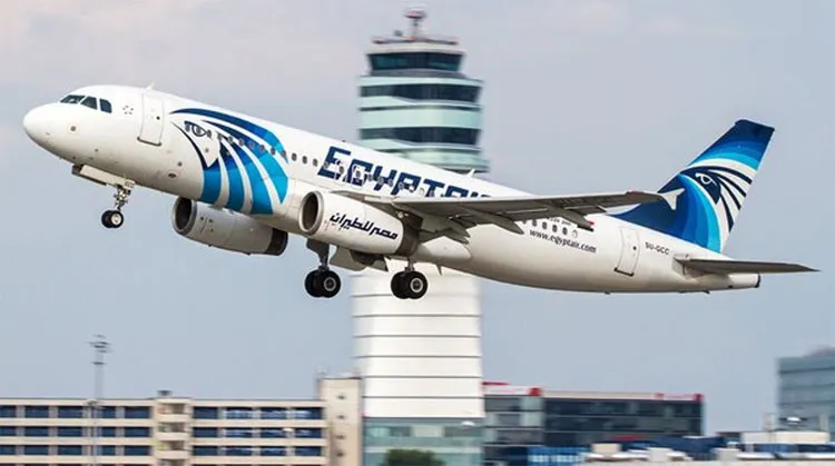 Một chiếc máy bay thuộc hãng Egyptair.