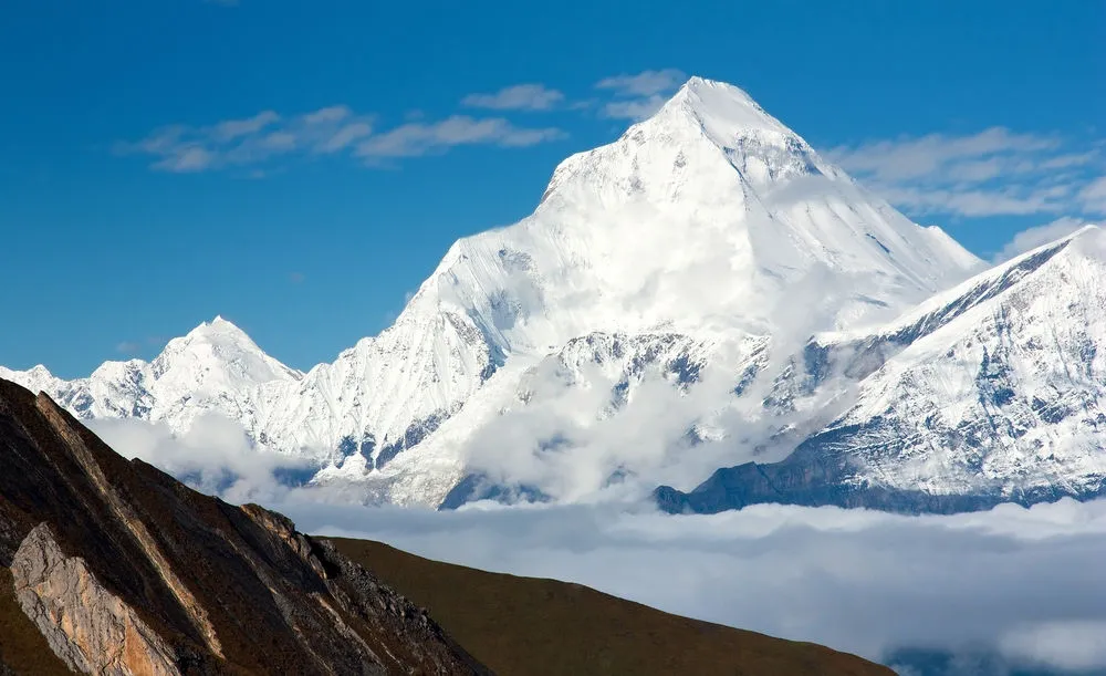 Dhaulagiri (chiều cao: 8.167m)