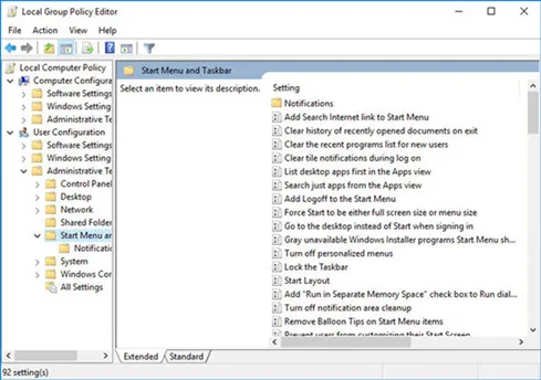 Group Policy Editor giúp thiết lập các chính sách trên Windows