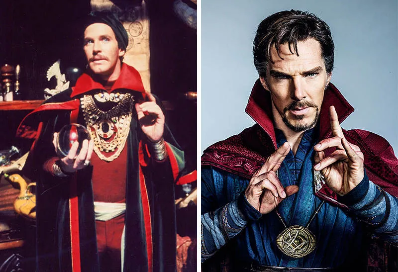 Doctor Strange phiên bản năm 1978 và 2016.