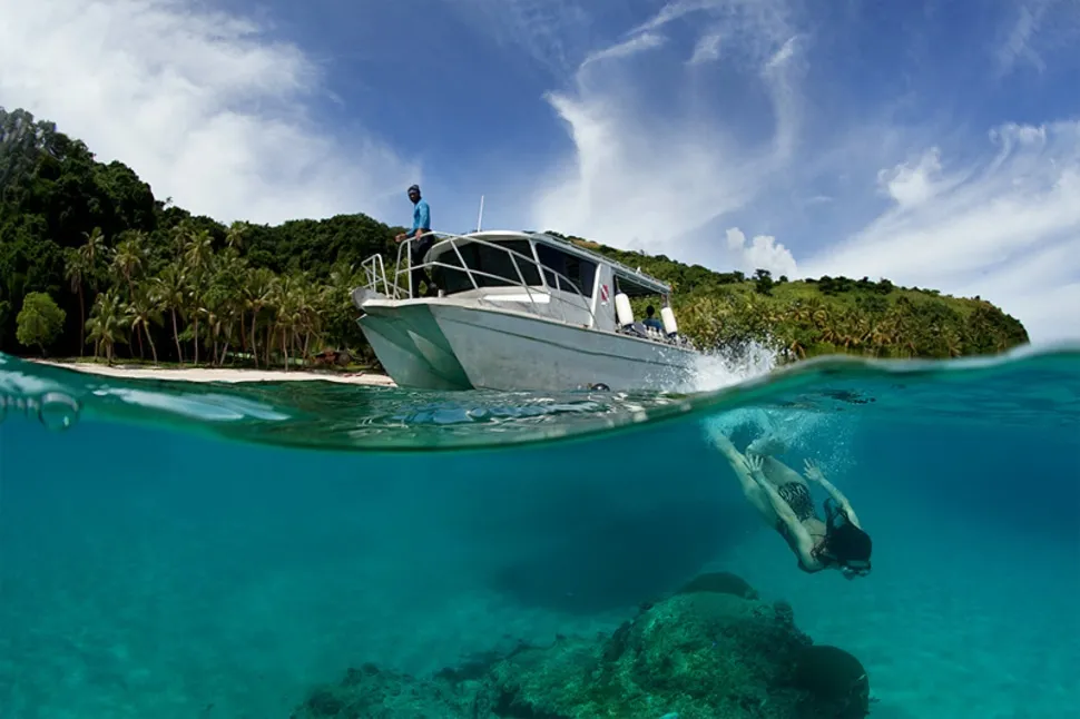 Fiji là một nơi quanh năm với nắng và gió.