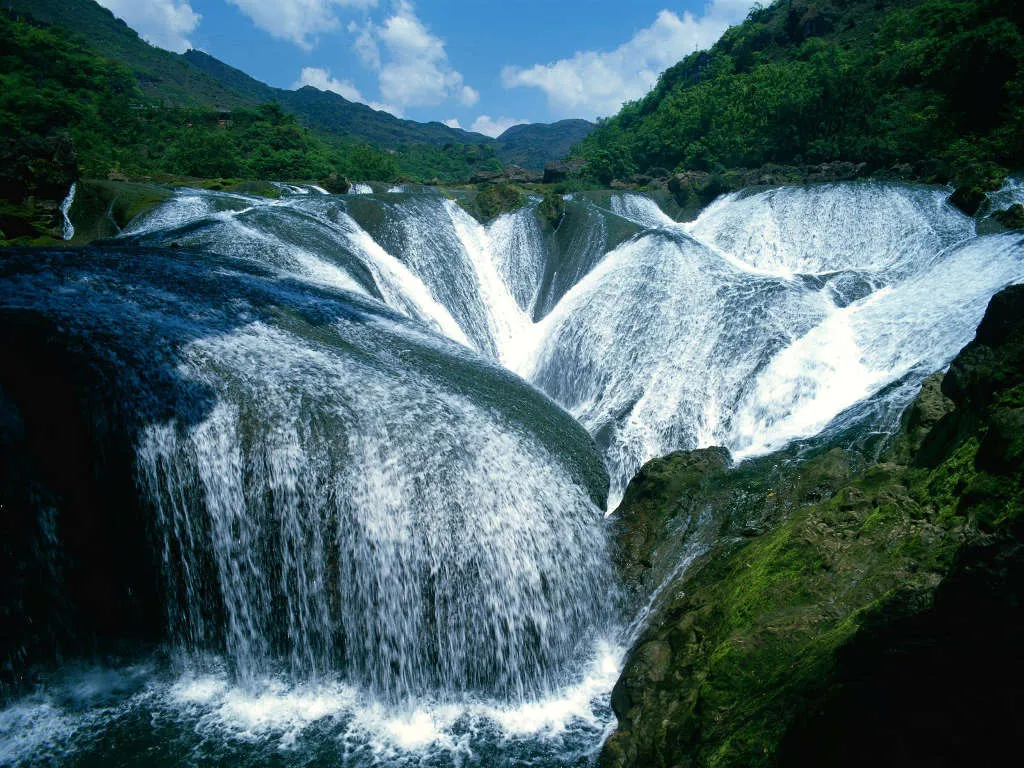 Thác Pearl Shoal, Tứ Xuyên