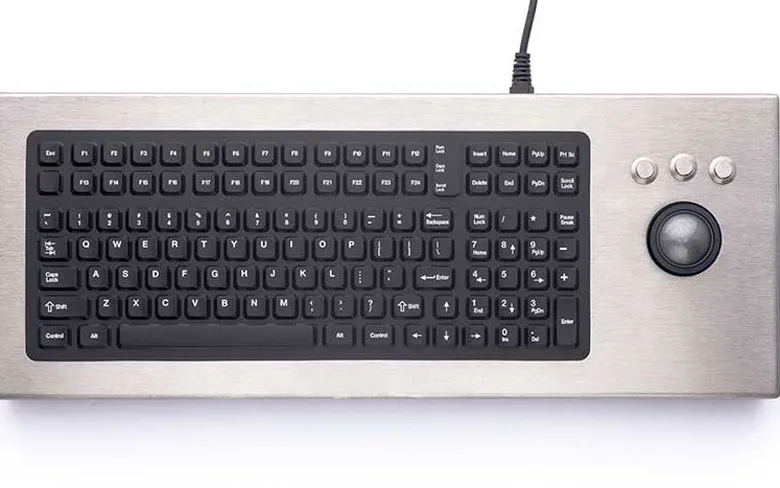 Bàn phím 2000-IS-DT được làm bằng thép không gỉ với độ bền cao, vì vậy người dùng có thể mang tới nhiều môi trường làm việc đặc biệt như trong môi trường bụi bẩn, ô nhiễm hay ẩm ướt... Giá của nó khá đắt: 2.200 USD