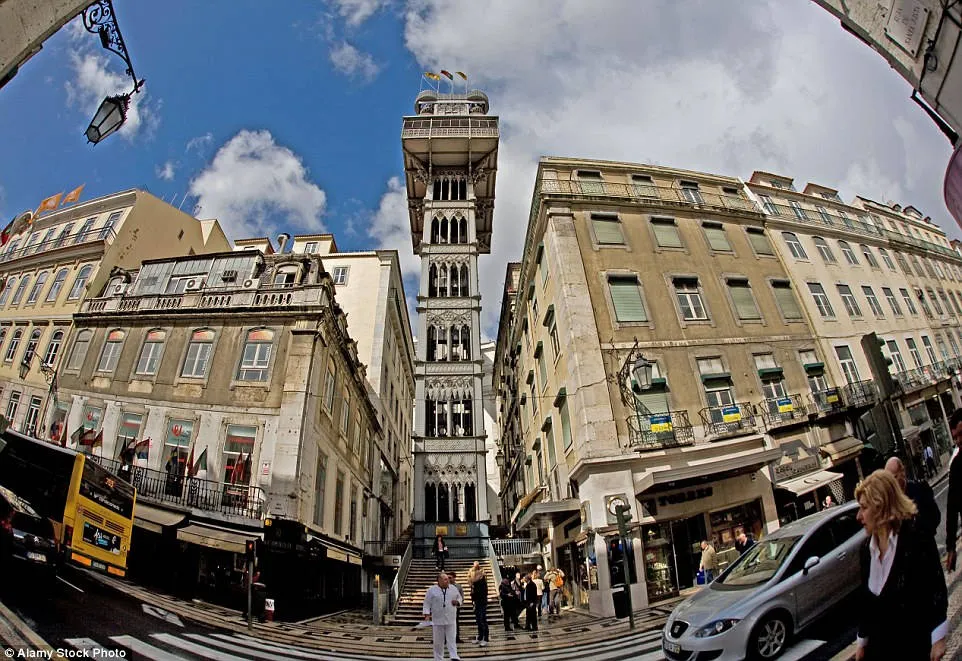 Thang máy Santa Justa, Lisboa, Bồ Đào Nha