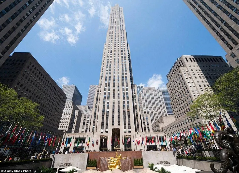 Thang máy trung tâm Rockefeller, New York, Mỹ