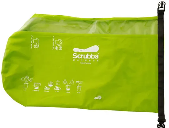 Túi Scrubba có kích thước nhỏ gọn.