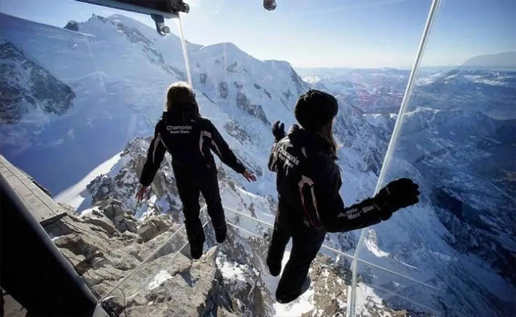 Cầu kính Chamonix - Pháp