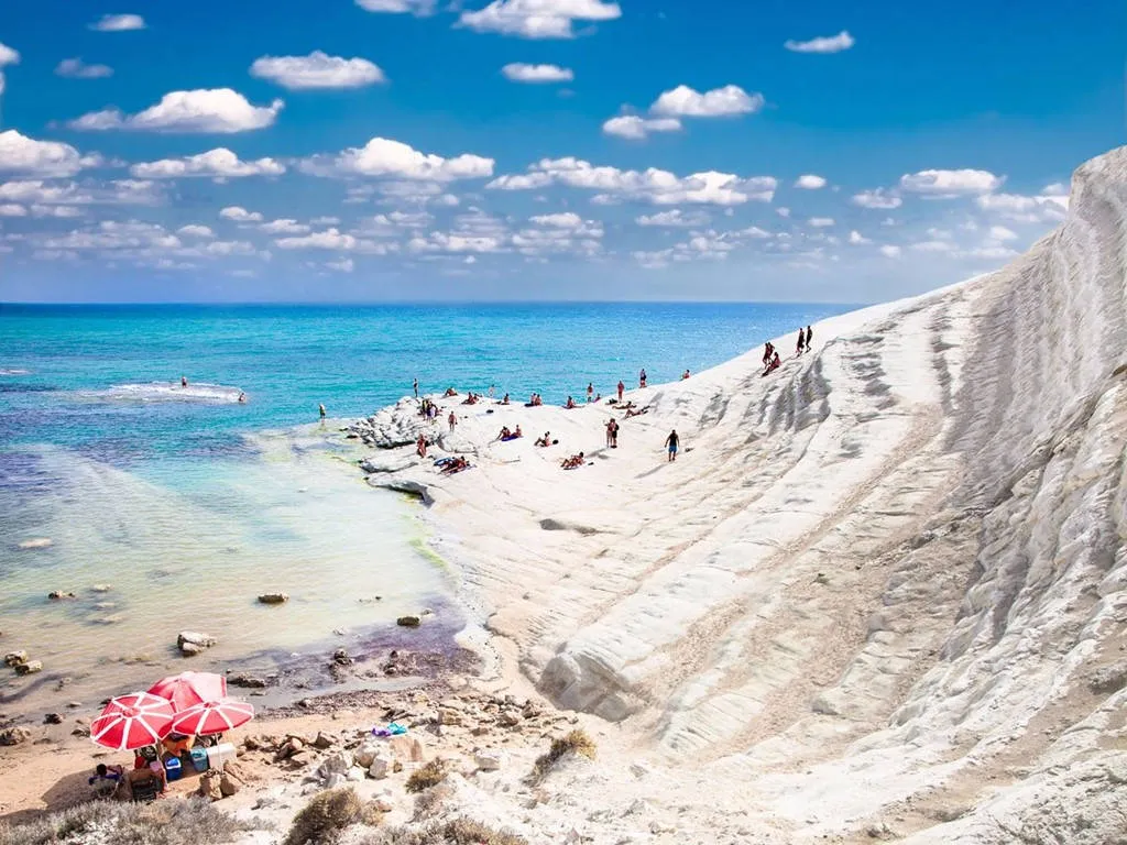 Scala dei Turchi ở Agrigento