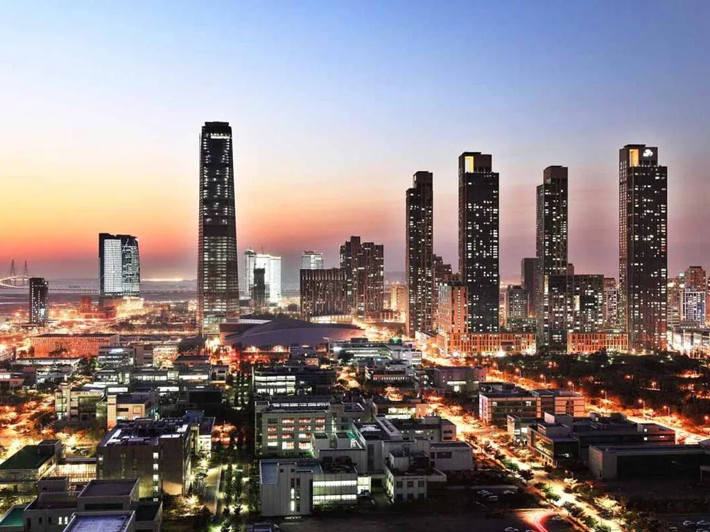 Songdo, "thành phố thông minh" của Hàn Quốc, có diện tích hơn 6 triệu m2.