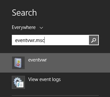 Windows Event Viewer