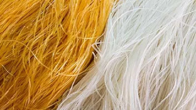 Sử dụng miến được phẩm màu công nghiệp rất nguy hại đến sức khỏe người tiêu dùng.