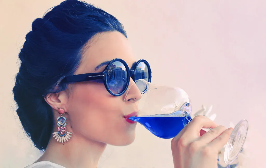 Rượu vang xanh này có tên là Gik