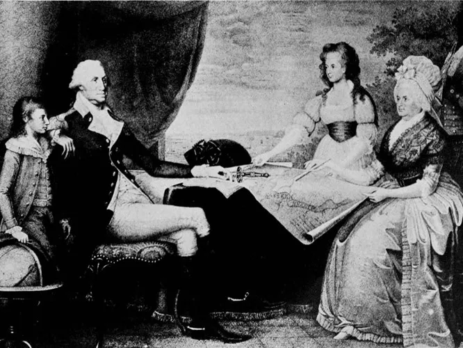 Năm 1759, Tổng thống Washington kết hôn với Martha Dandridge Custis - góa phụ trẻ có 2 con nhưng vô cùng giàu có.