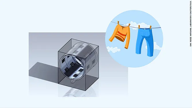 Chiếc máy sấy siêu âm là một bước tiến lớn của ngành công nghệ khoa học.