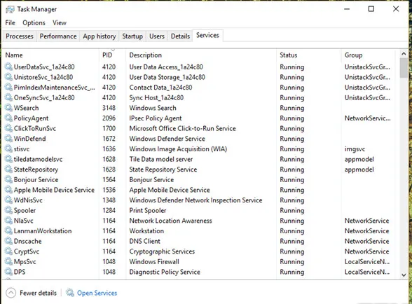 Tab Service