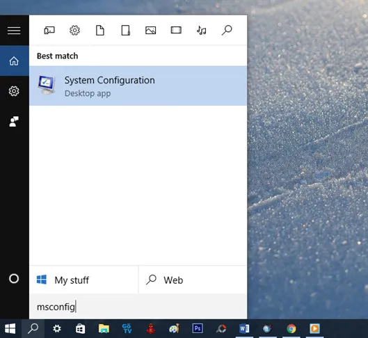 System Configuration