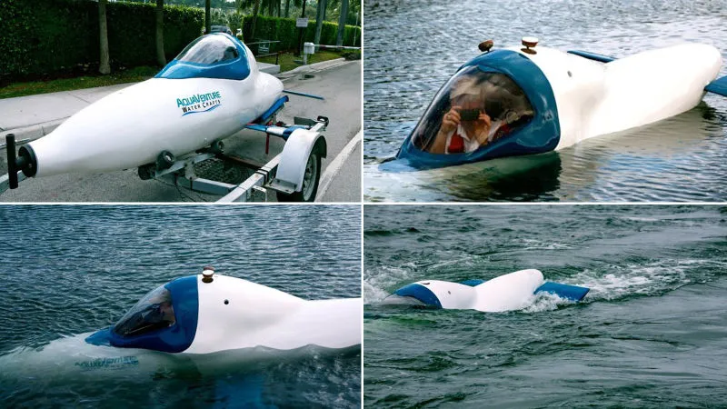 Nguyên mẫu tàu Aquaventure Watercrafts được sản xuất năm 2010.