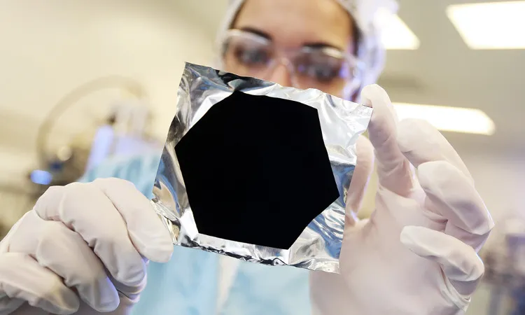 Vantablack - vật liệu đen nhất thế giới.
