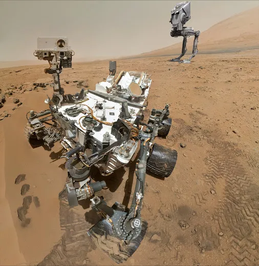 Curiosity - robot tự hành đời mới của NASA trên sao Hỏa.