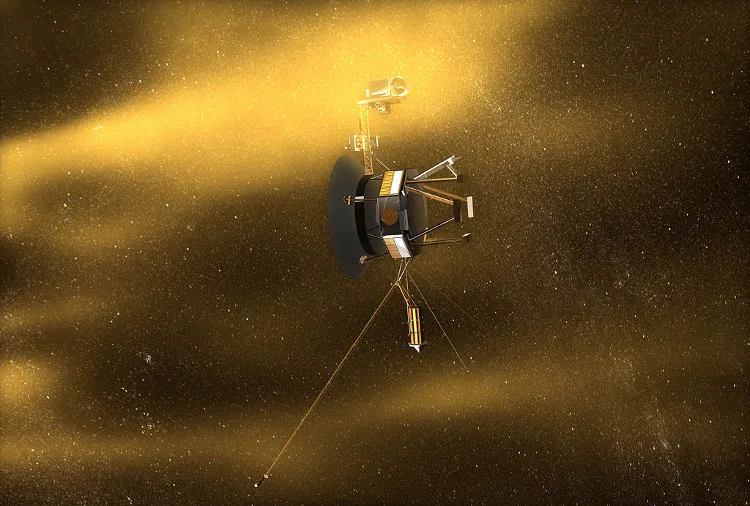 Voyager 1 - tàu du hành thể hiện tham vọng khám phá những nơi sâu thẳm trong vũ trụ.