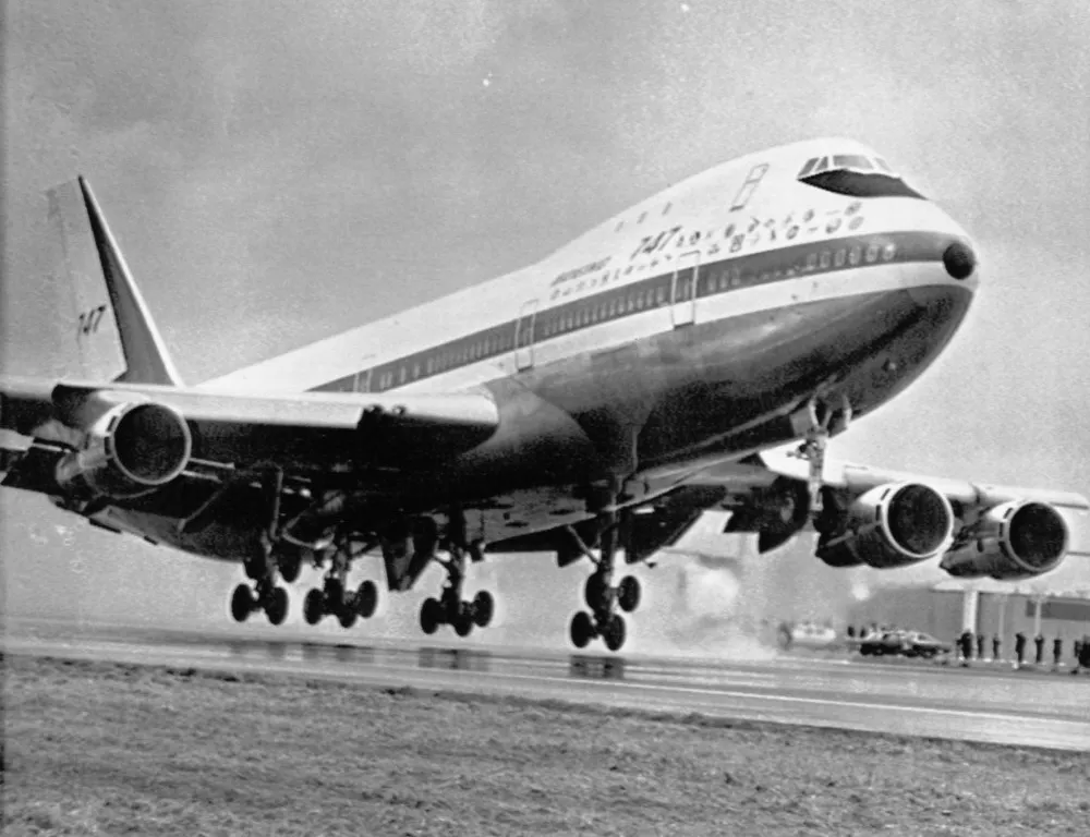 Boeing 747 lần đầu cất cánh vào tháng 2/1969.